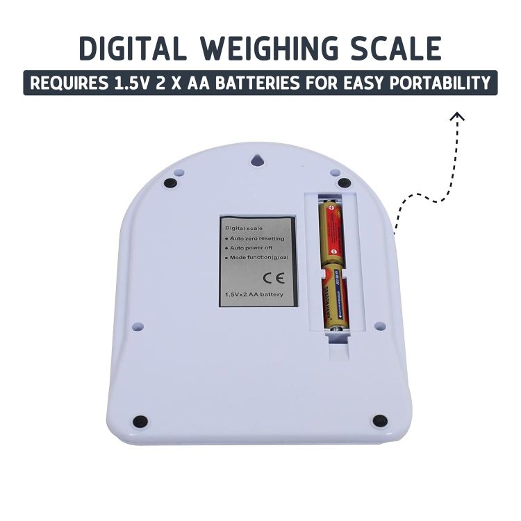 Picture of 10kg Digital Kitchen & Parcel Weighing Scale Accurate Electronic Postal & Mailing Scale