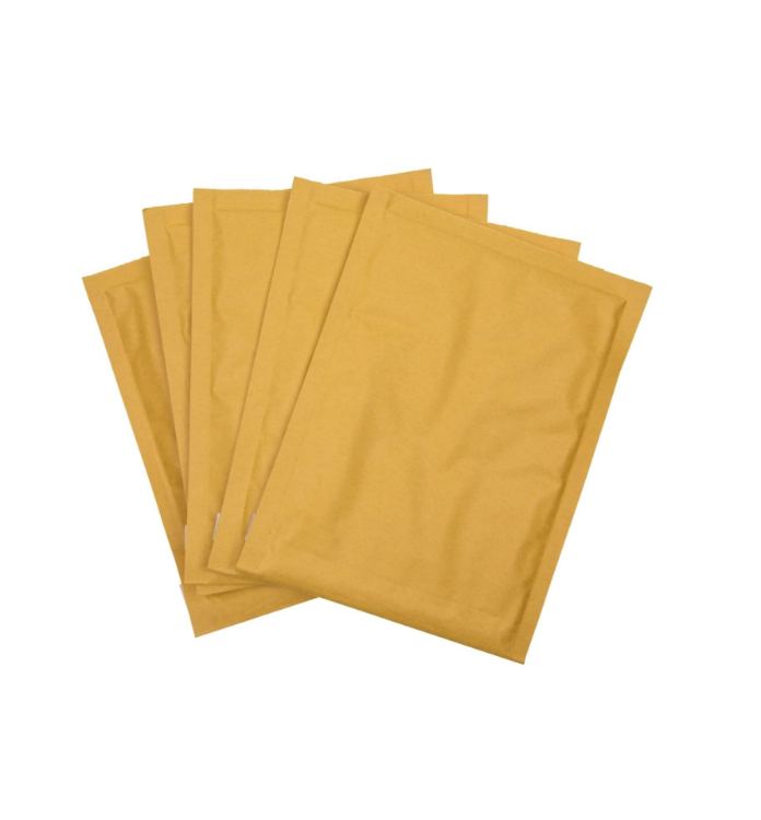 Picture of  5 Pack Large Letter Padded Envelopes - A5 Bubble Wrap Envelope Peel & Seal | Self Adhesive Air Cushioned Envelopes